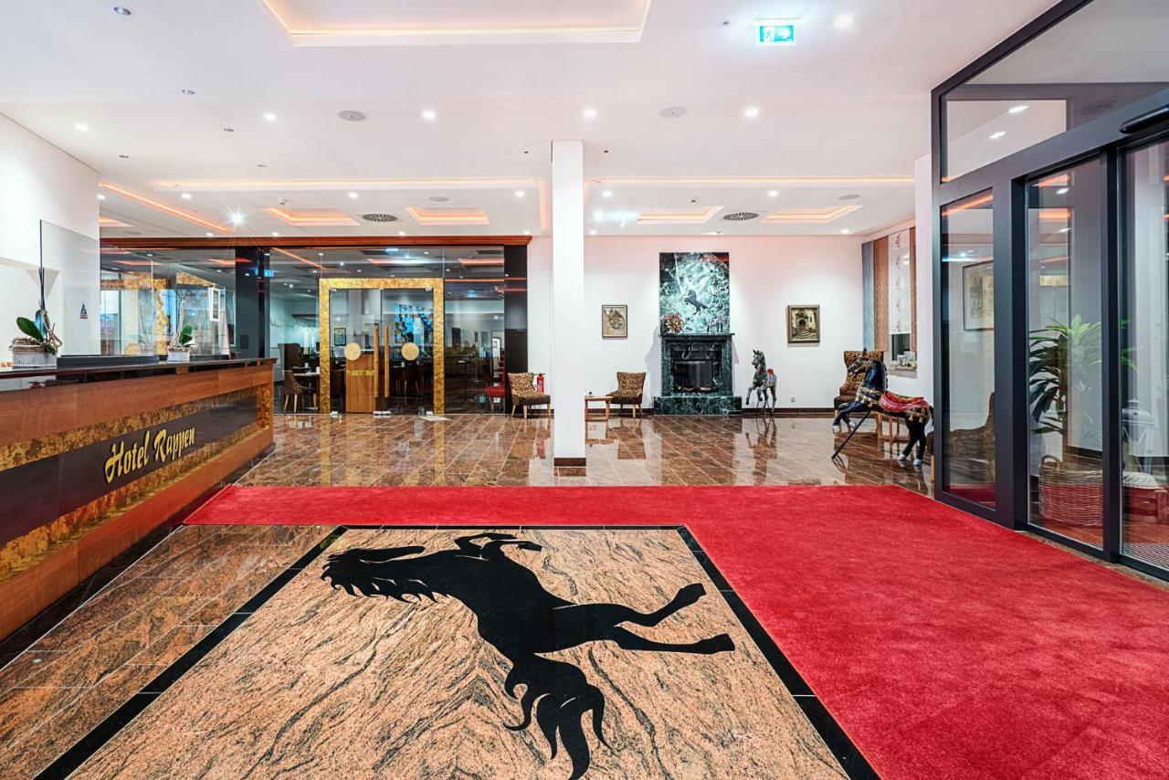 Hotel Rappen Rothenburg Ob Der Tauber Bagian luar foto