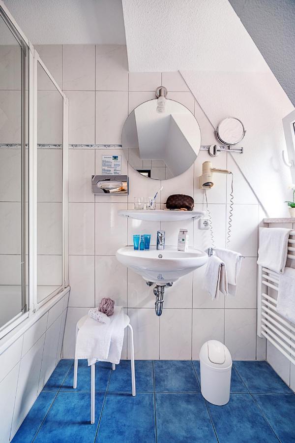 Hotel Rappen Rothenburg Ob Der Tauber Bagian luar foto